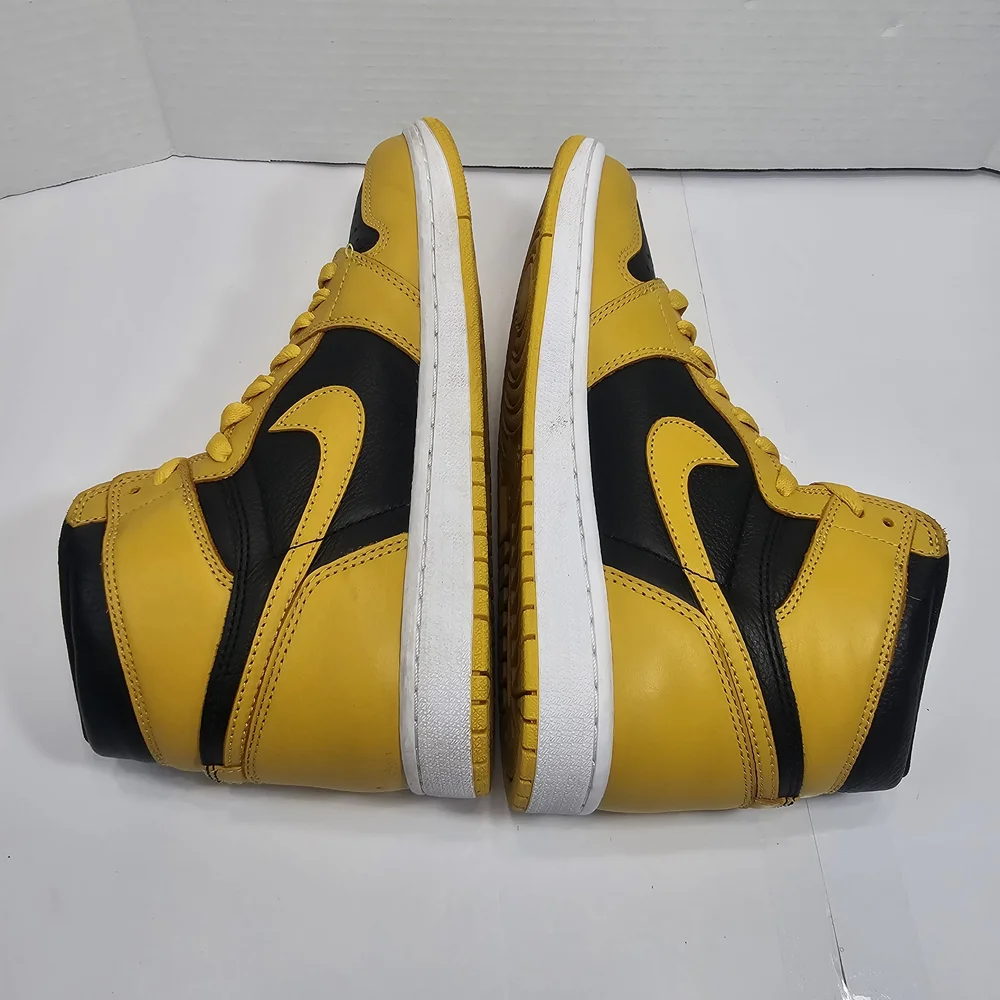 Nike Air Jordan Retro 1 High OG Pollen Size 8 Shoes Sneakers 555088 701 - Picture 6 of 11